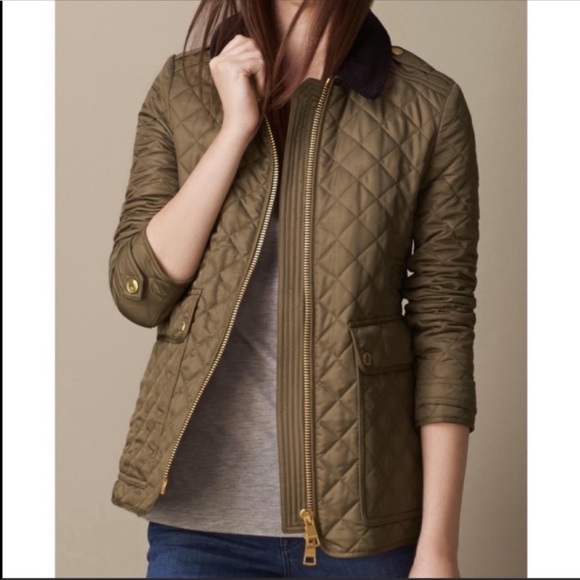 Burberry Jackets & Blazers - Authentic Burberry Brit Quilted Coat jacket Sz L
